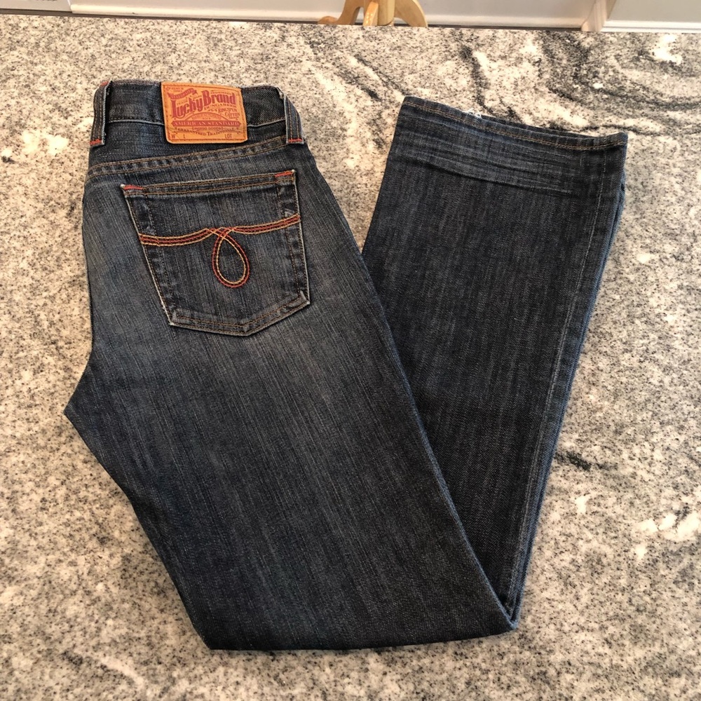 Lucky Brand Lola Bootcut Denim Jean Size 8/29